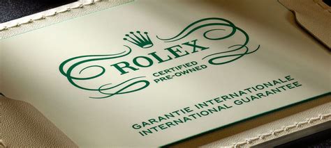 rolex certificat|certified pre owned program.